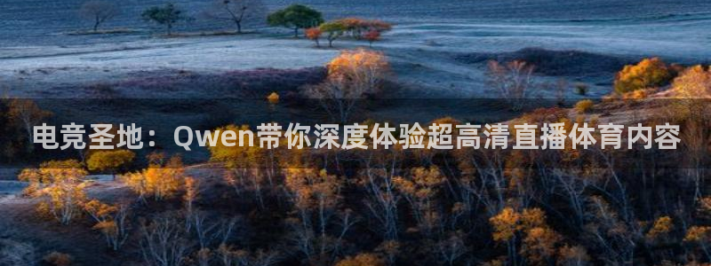 电竞圣地：Qwen带你深度体验超高清直播体育内容